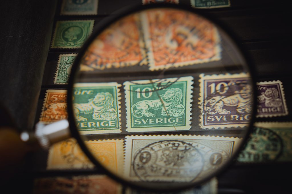magnifying stamps